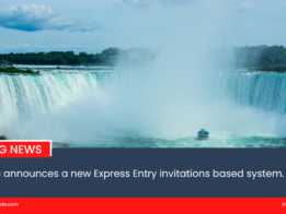 Advertisement for Canada's new Express Entry immigration system.